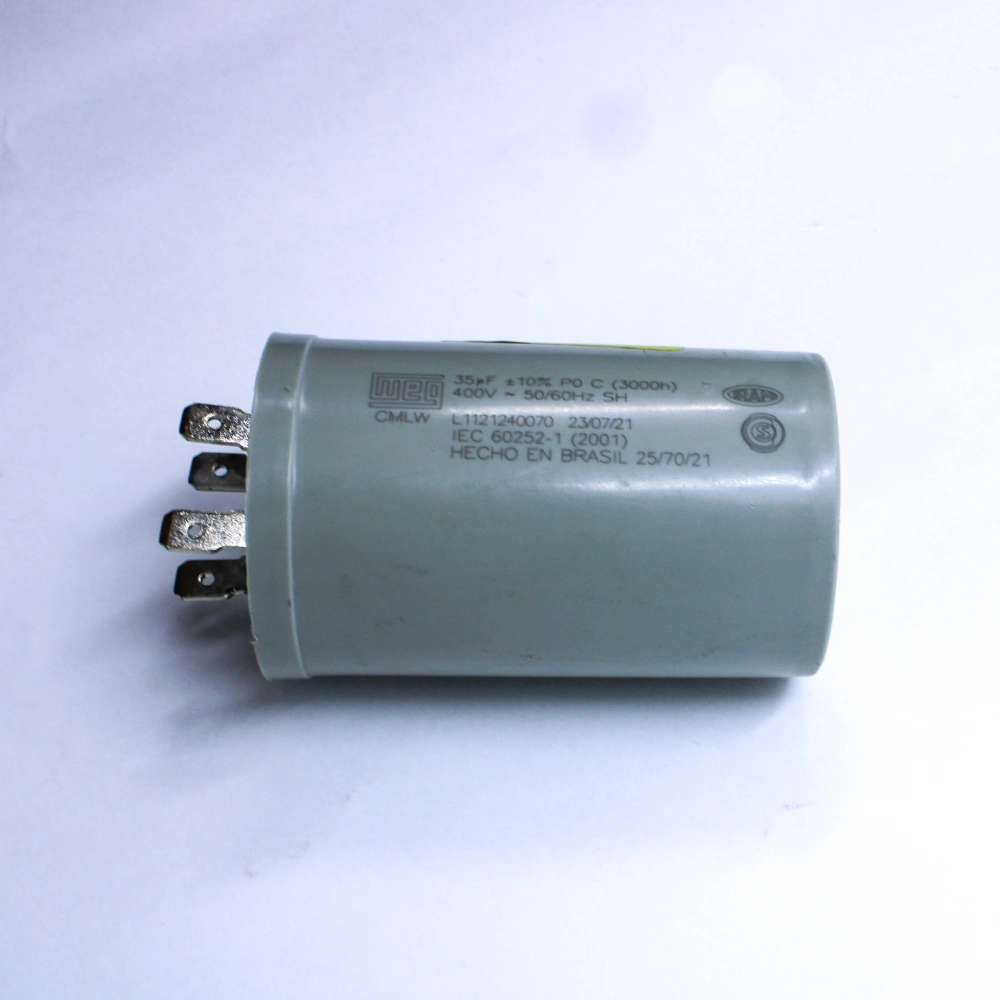 CAPACITOR 35 MFD 440VAC TERMINAL RGP A040 Refrigás Refrigerações